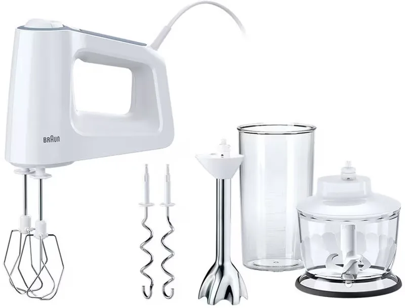 HM 3137 Handmixer-combi - 500 W by Braun in White – product photo