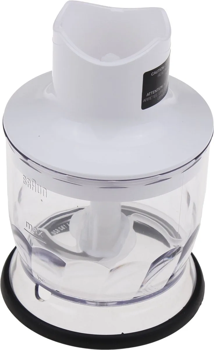 MQ 20 WH Kleine Hakmolen - Staafmixeraccessoire - Zwart fra Braun i Hvid – produktbillede