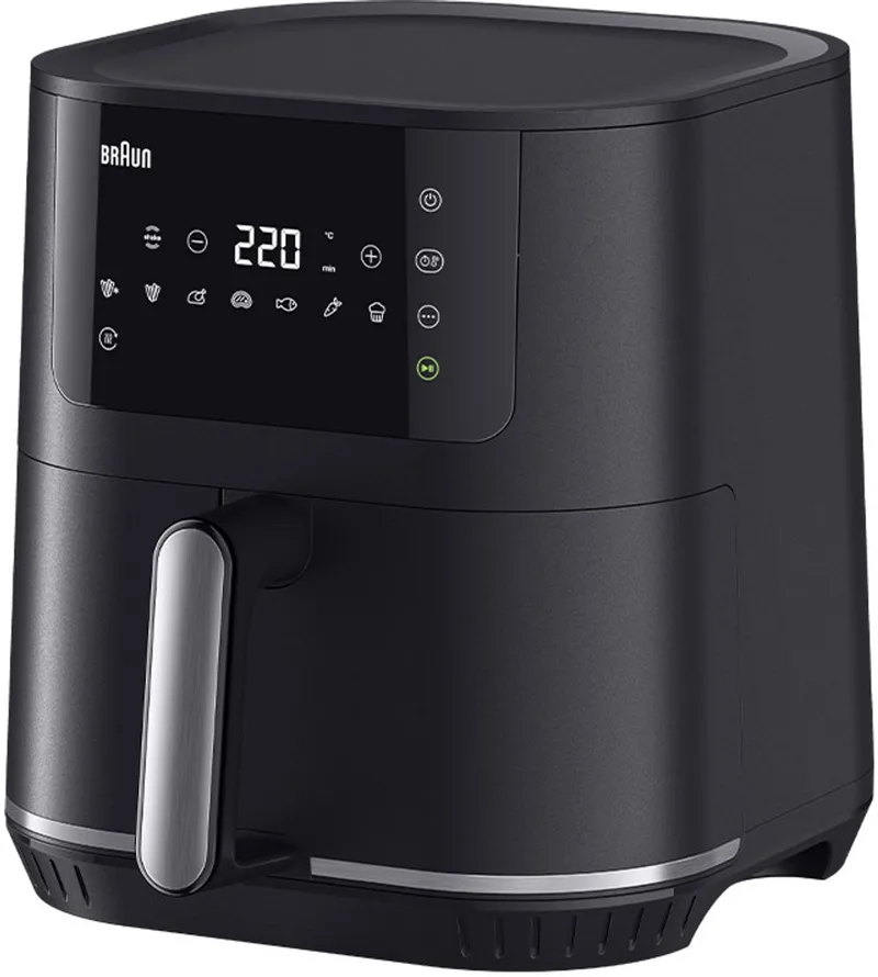 MultiFry 5 HF5034IBK - Airfryer - 6L - tot 6 personen van Braun in Zwart – productfoto