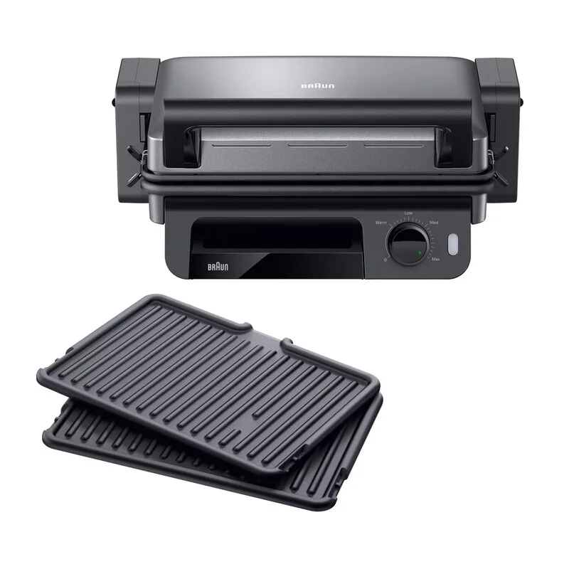 MultiGrill 5 CG5010 contactgrill grijs by Braun – product photo