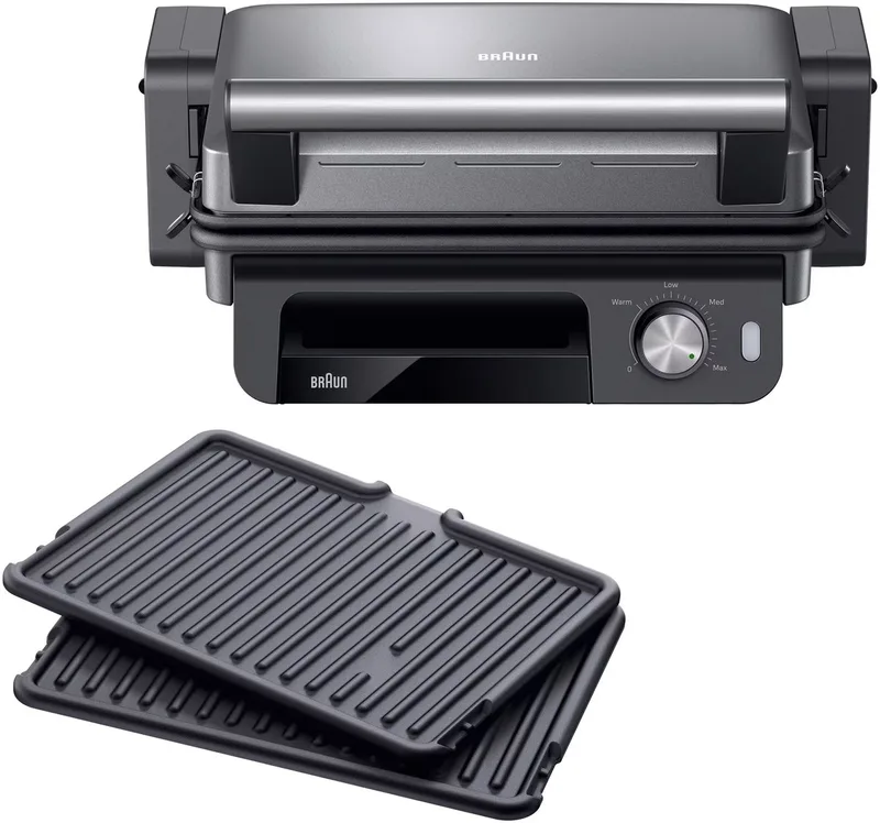 MultiGrill 5 CG5033 – Multifunctionele Contactgrill by Braun in Black – product photo
