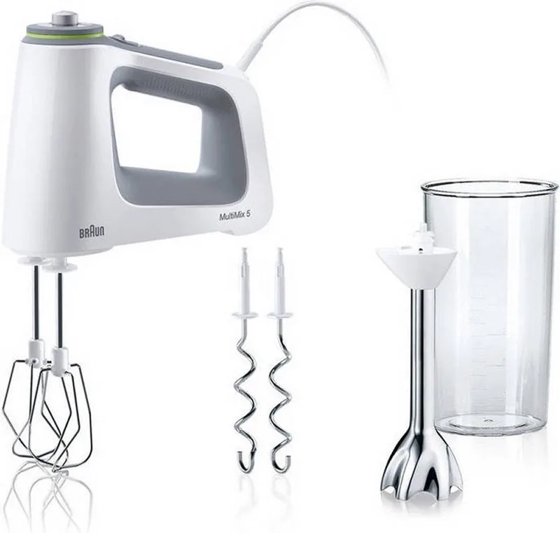 MultiMix 5 HM5107WH - Handmixer van Braun in Wit – productfoto