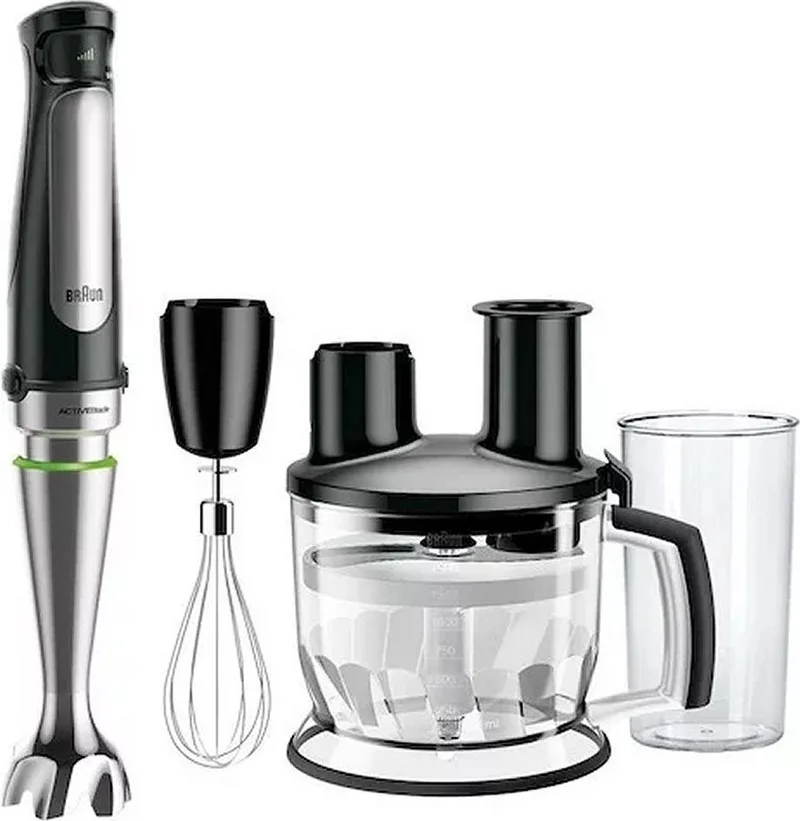 MultiQuick 7X - MQ 7075X - Staafmixer by Braun in Black – product photo