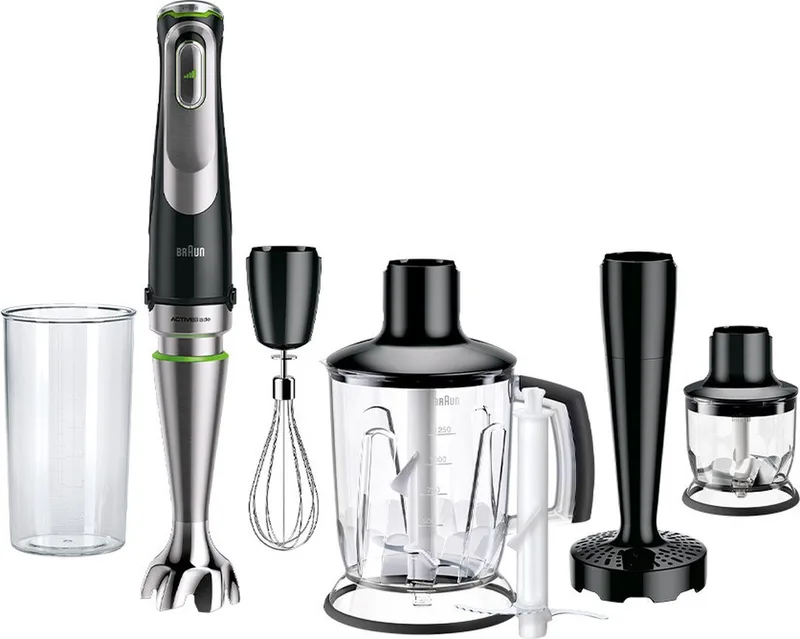 MultiQuick 9 MQ9147X Stabmixer Schwarz Edelstahl von Braun in Schwarz – Produktfoto 1 von 3