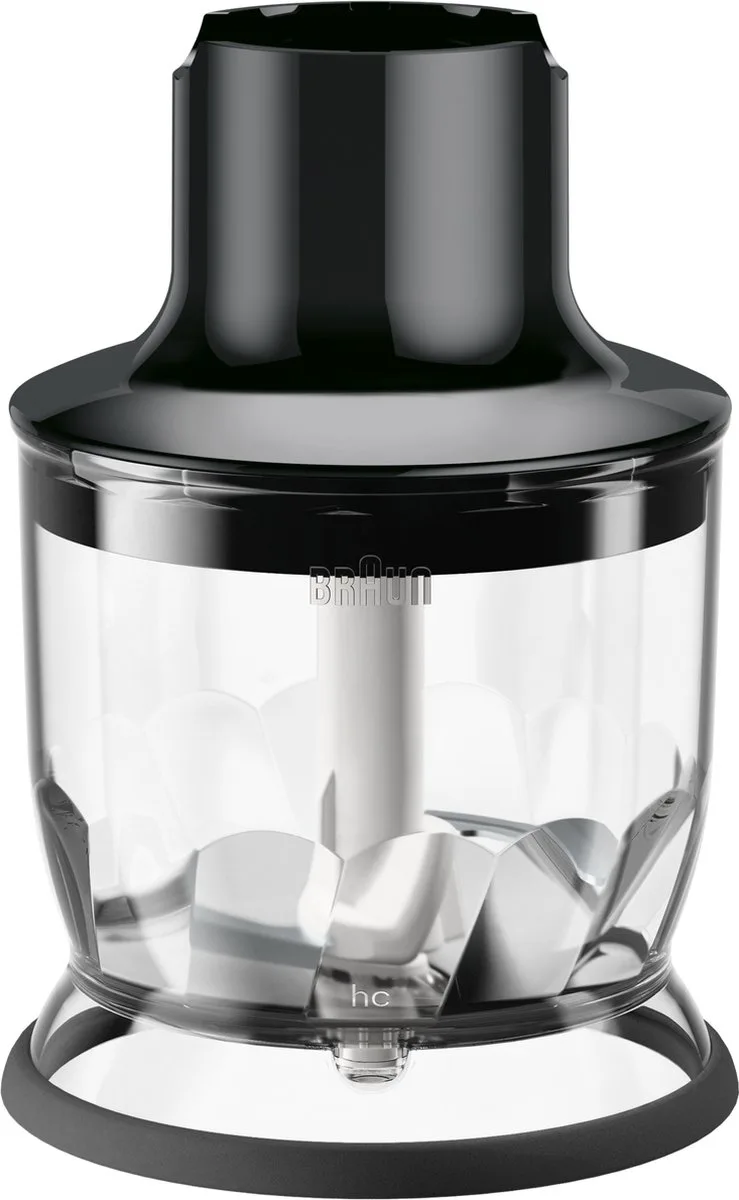 MultiQuick MQS200BK Staafmixeraccessoire - 350ml Hakmolen - geschikt voor EasyClick + systemen by Braun in Black – product photo