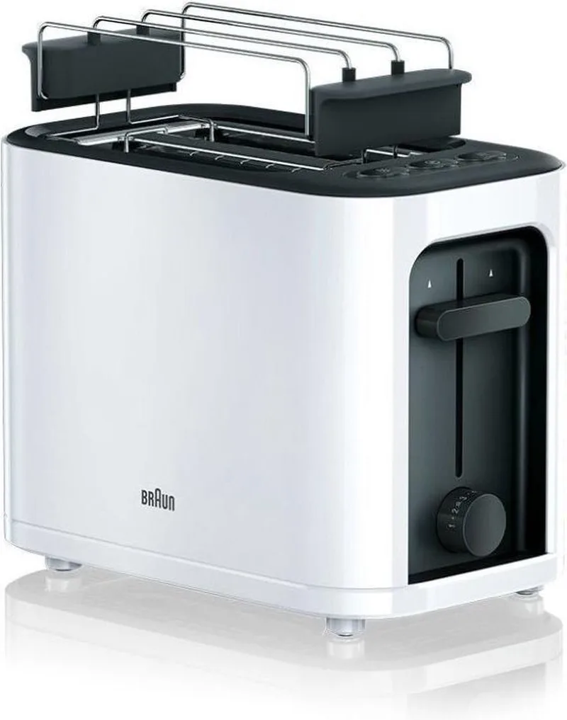 PurEase HT 3010 WH - Broodrooster by Braun in White – product photo