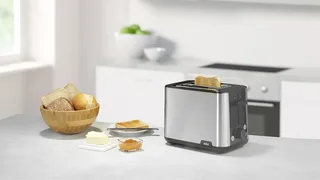 PurShine Broodrooster - 8 Bruiningsniveaus – Toastmeester - High-Lift Systeem - Broodjeswarmer - Ontdooien & Opwarmen - Smart Roaster - Toaster van Braun in Zwart – productfoto 2 van 3