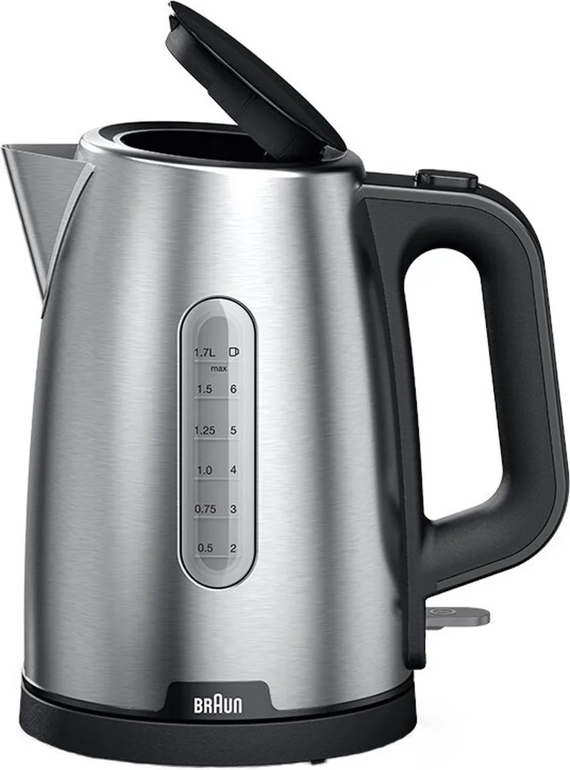 PurShine - WK 1500 BK - waterkoker 1,7L by Braun in Black – product photo