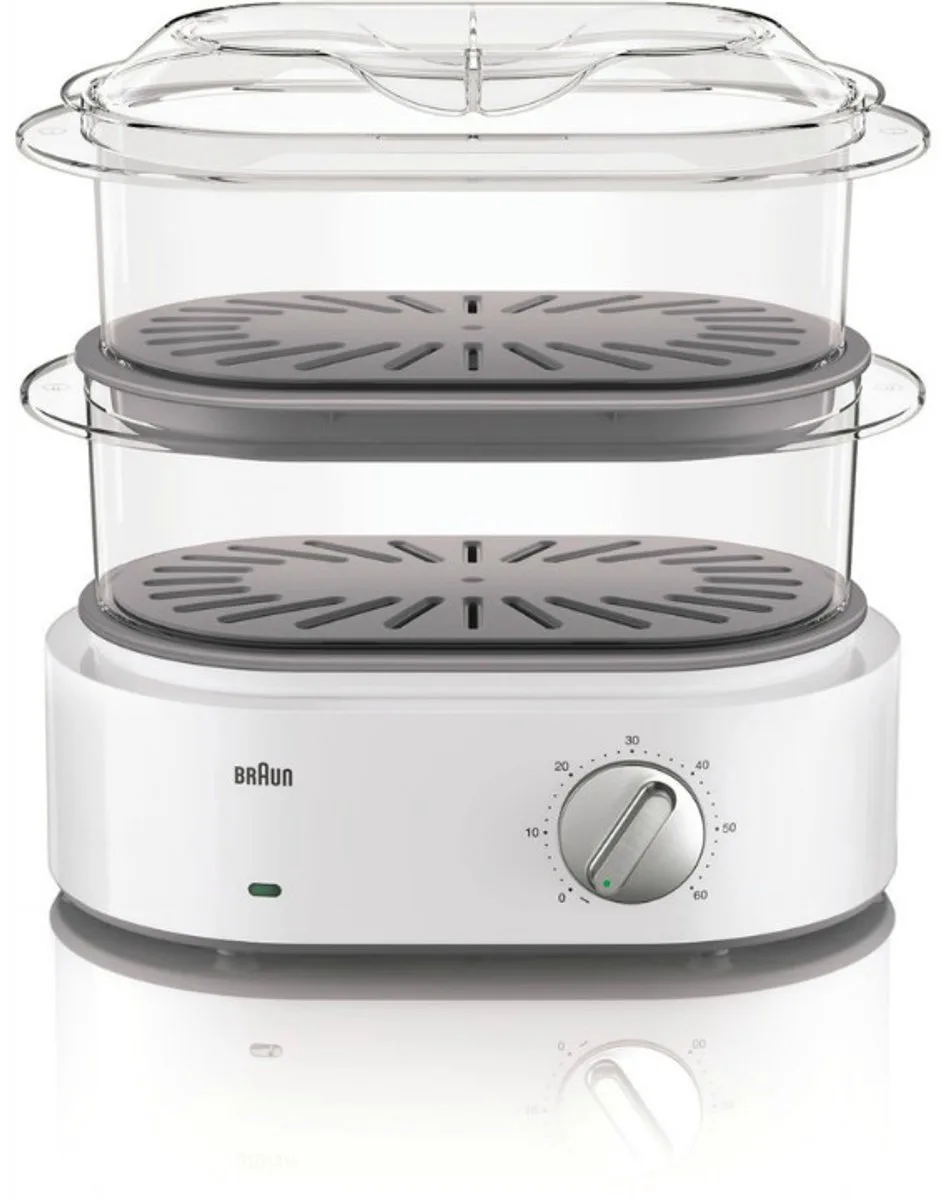 TributeCollection-stoomkoker FS 5100WH - Stoomkoker van Braun in Wit – productfoto