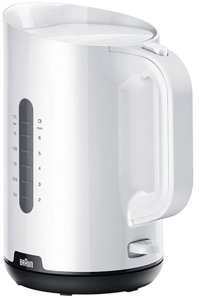 Waterkoker Braun WK1100 2200W Zwart Plastic 2200 W 1,7 L de Braun en Blanc – photo produit