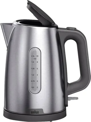 WK 1500 GY Waterkoker BPA-vrij Aantal/Volume: 1.7 l de Braun en Gris – photo produit 1 sur 2