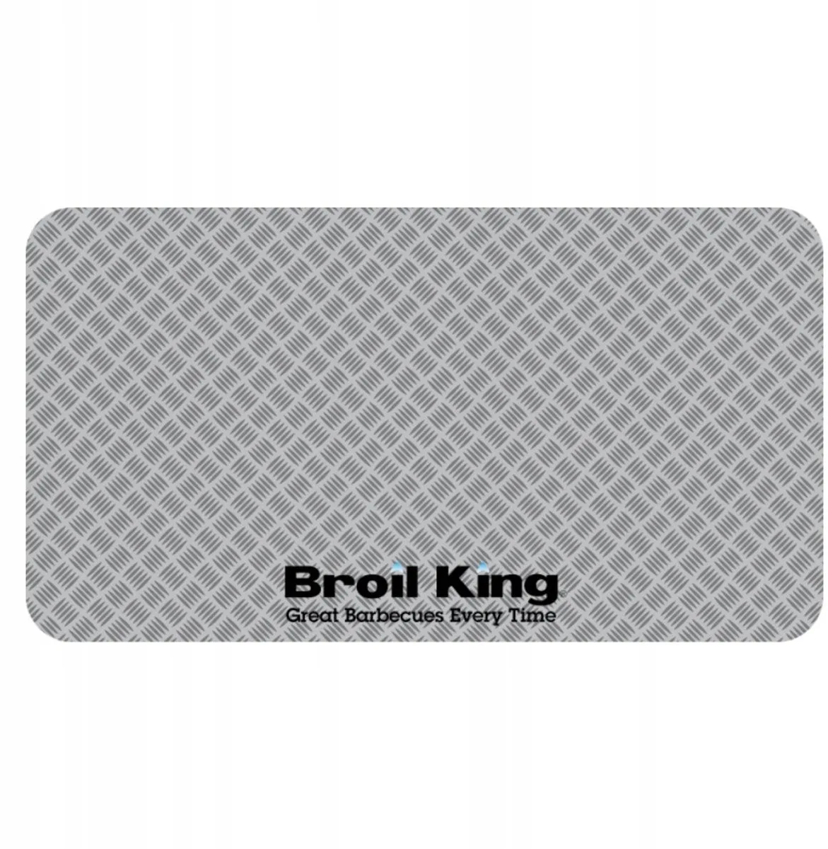 Grillmat 140x90 cm - Bescherm uw ondergrond van Broil King in Zilver – productfoto