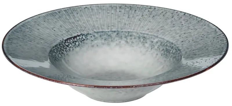 Nordic Sea Servies Diep Pasta Bord Ø29 x H7 cm Deep Pasta Plate van Broste Copenhagen in Nordic Sea Deep Pasta Plate – productfoto