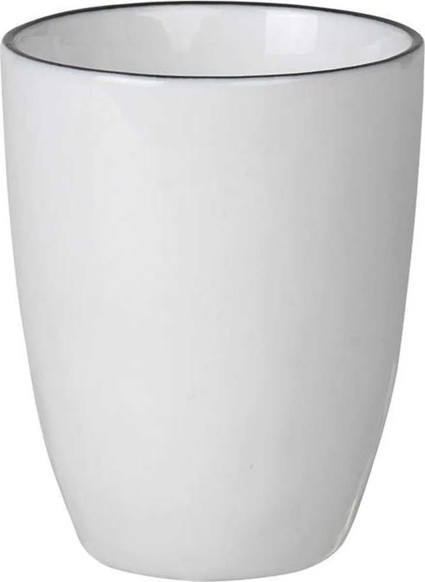 T Salt espresso mug van Broste Copenhagen in Wit – productfoto
