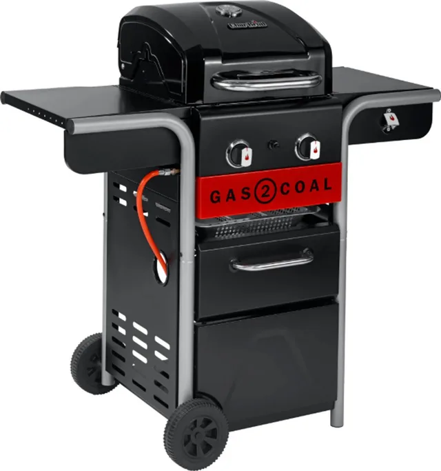 Gas2Coal 2.0 210 Hybrid BBQ – Gasbarbecue & Houtskoolbarbecue – 2 Branders – TRU-Infrared