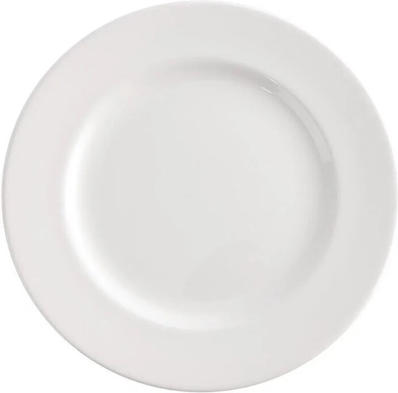 Whiteware Classic Borden 28cm (24 Stuks) by Churchill in White – product photo