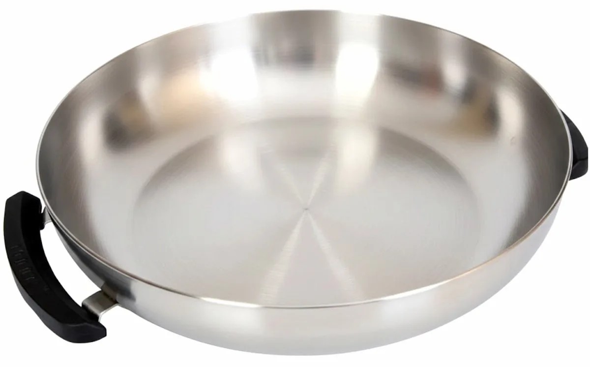Barbecue Wok van Cobb in Zilver – productfoto