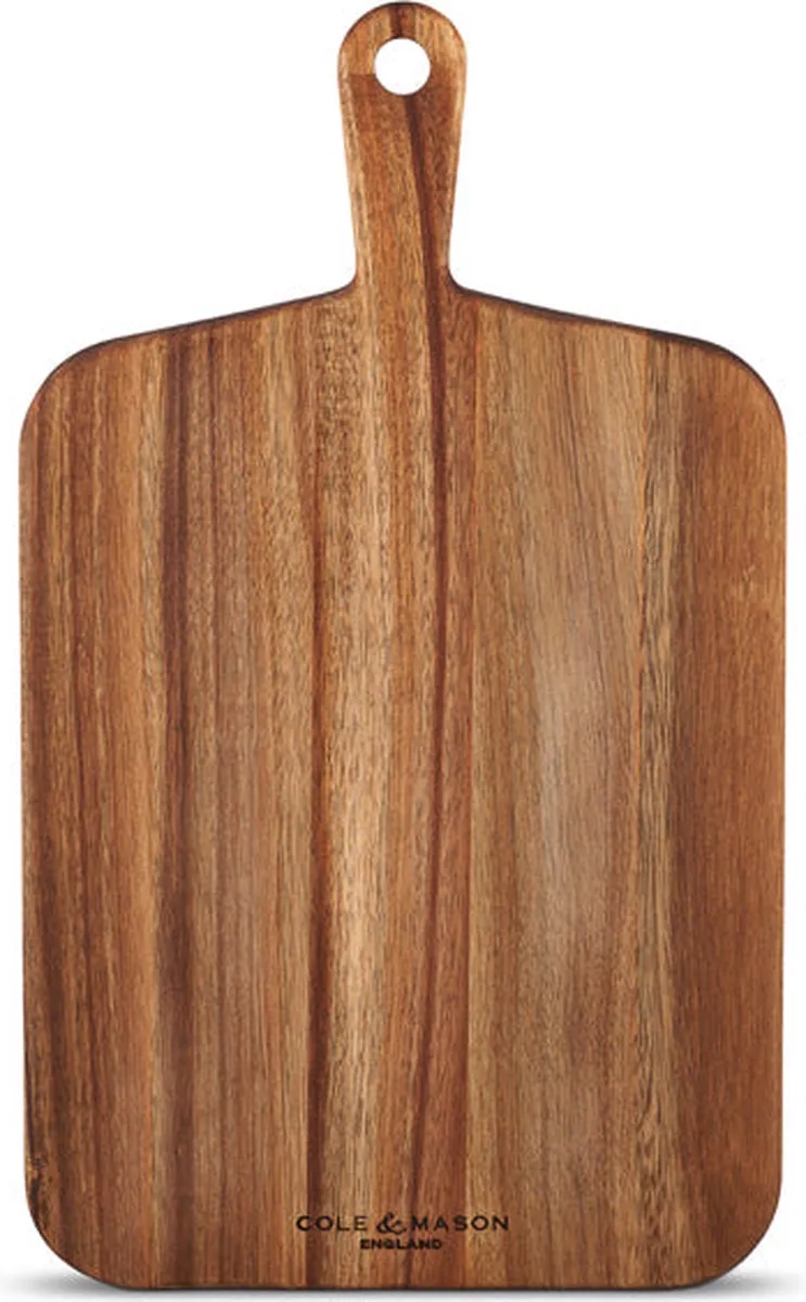 Barkway Snijplank met Handvat – Acaciahout – 45,7 x 26,7 cm – Medium de Cole & Mason en Hout – photo produit