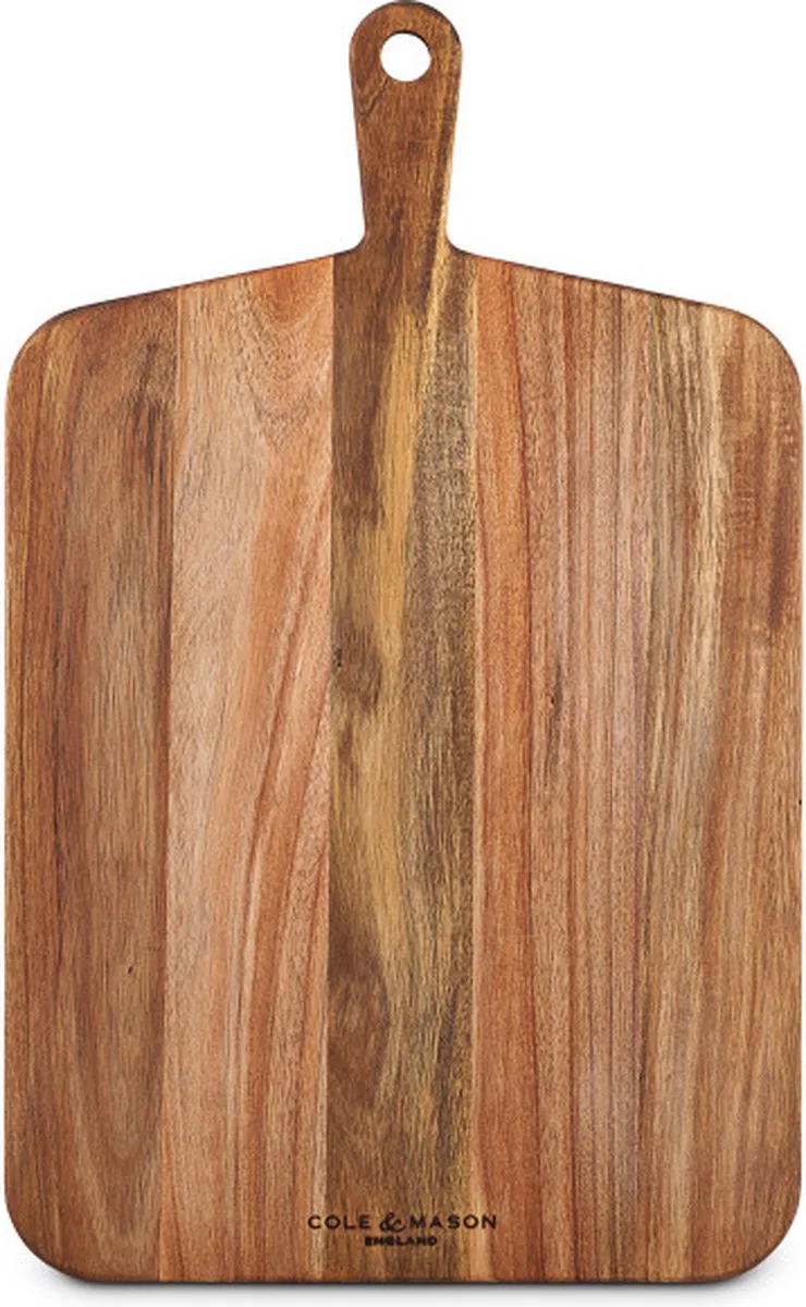 Barkway Snijplank met Handvat – Acaciahout – 51,7 x 31,8 cm – Large de Cole & Mason en Hout – photo produit