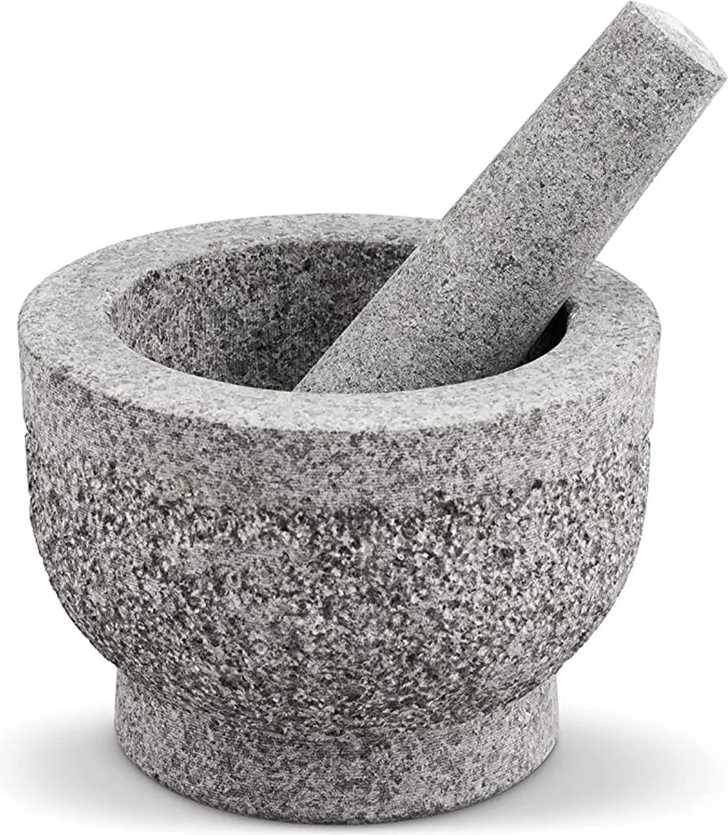 Langley Vijzel & Stamper - 15cm - Graniet fra Cole & Mason i Grå – produktbillede