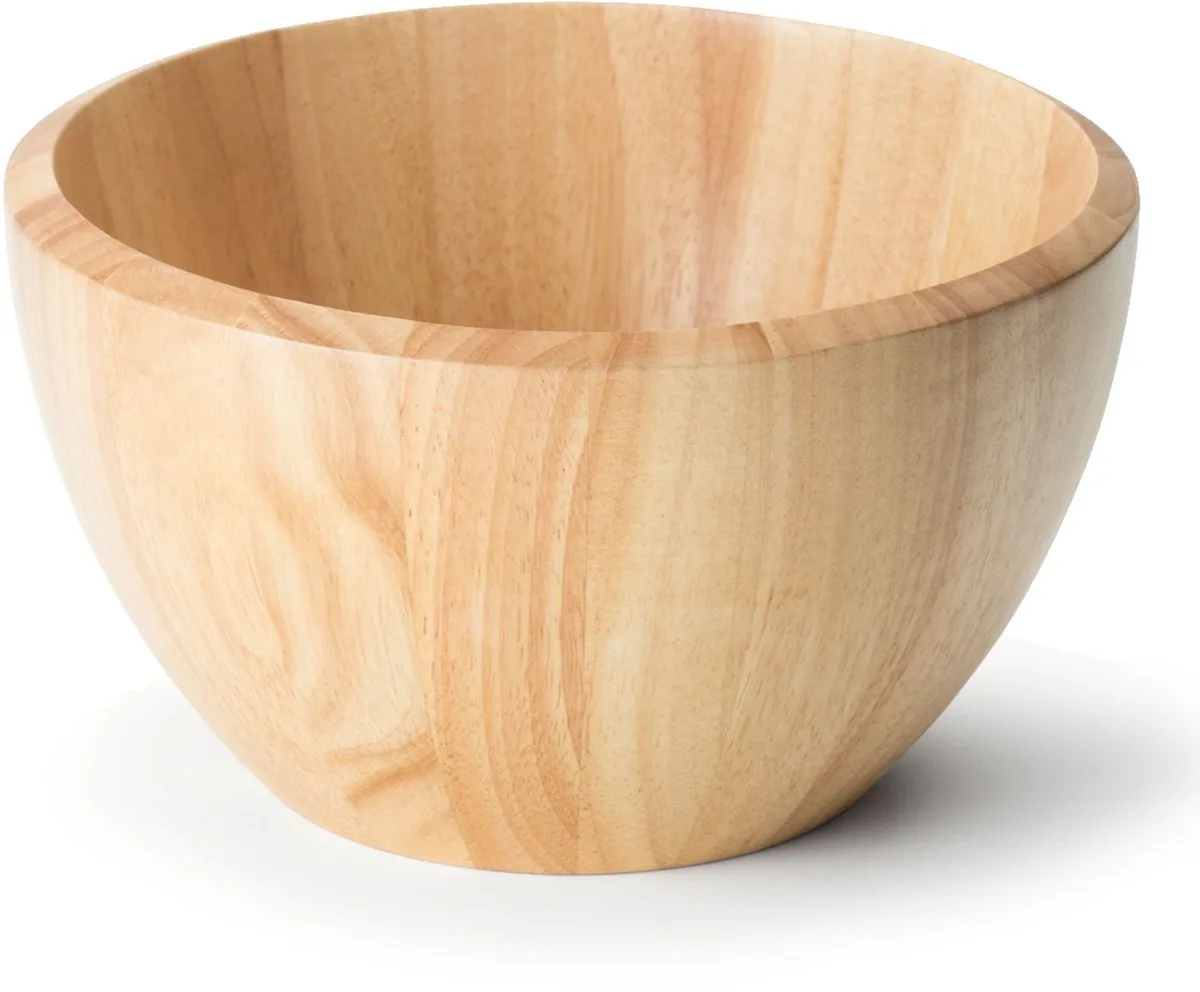 Slakom - Rubberwood - Ø 25cm - H14,5cm de Continenta en Marron – photo produit