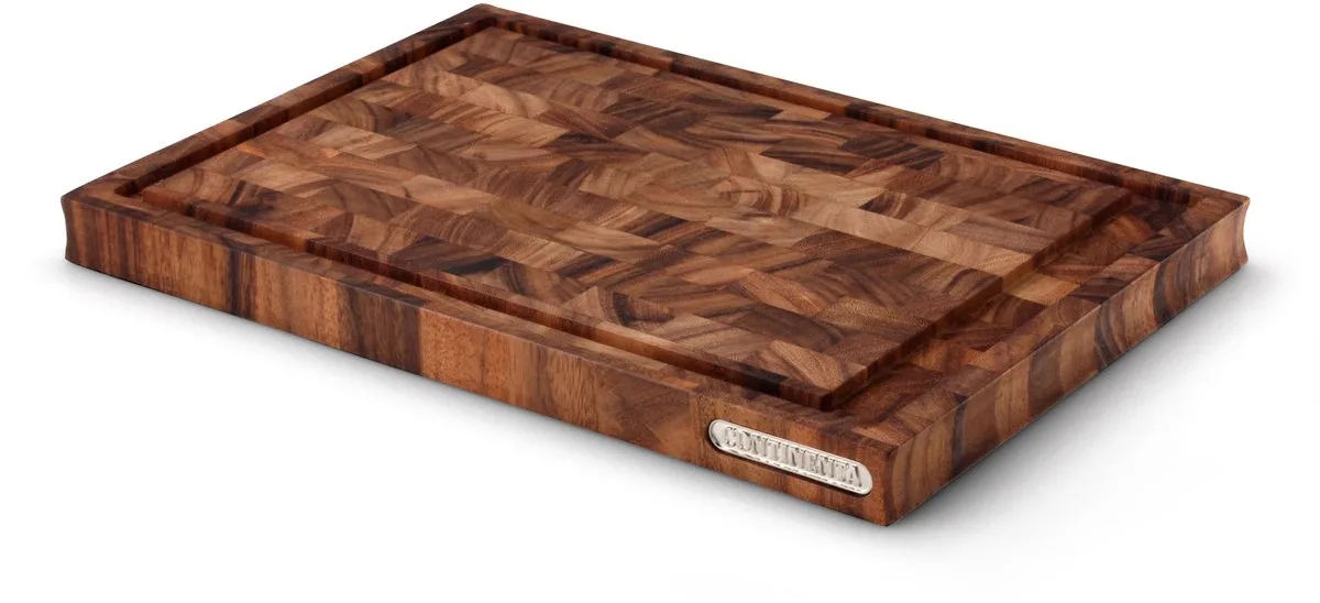 Snijplank - Acacia Kopshout - 42,5 x 29 x H3,2cm de Continenta en Hout – photo produit