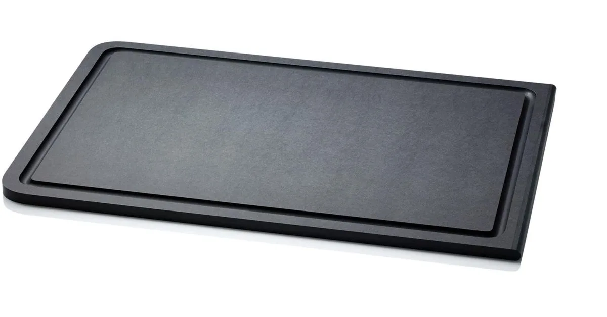 snijplank Duracore, snijplank, keukenplank, serveerplank, houtvezel, zwart, 38,5 x 27 cm, 5313 de Continenta en Noir – photo produit