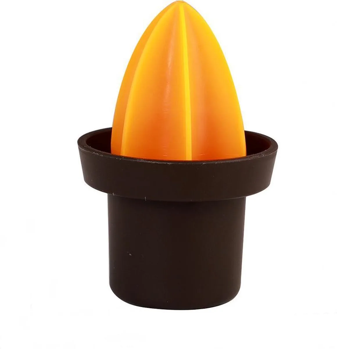 Citruspers handmatig - 9x9x14cm van Cookut in Oranje – productfoto