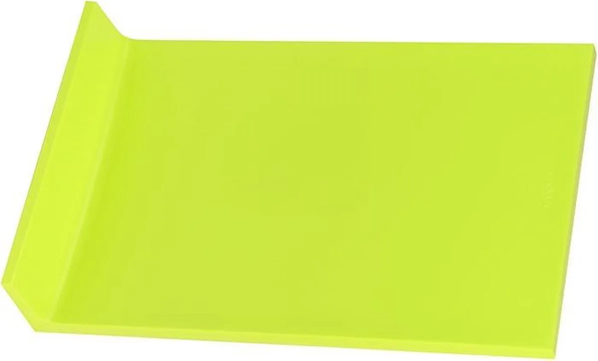 Curv Snijplank - Rechthoekig - Met opstaande rand - 25 x 30 cm fra Cookut i Grøn – produktbillede