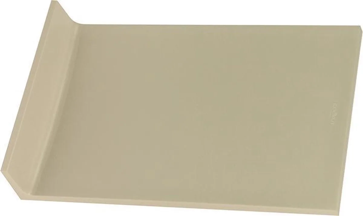 Curv Snijplank - Rechthoekig - Met opstaande rand - 25 x 30 cm - Taupe van Cookut in Grijs – productfoto
