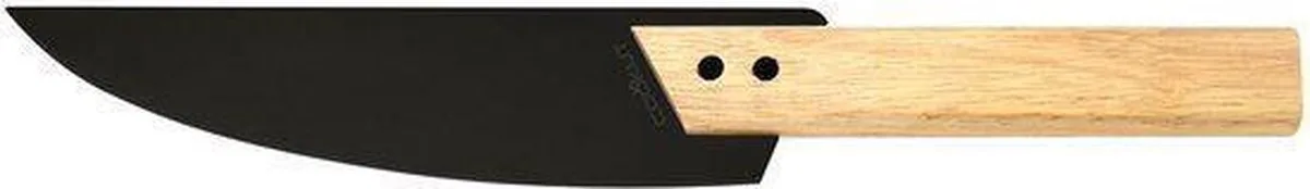 Eve Mes - Met Houten Handvat - 18 cm von Cookut in Schwarz – Produktfoto
