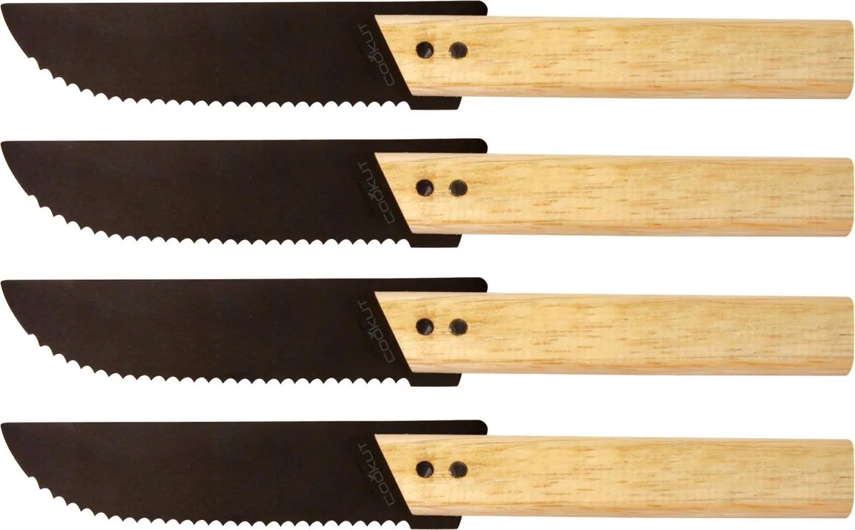 Eve Steakmessen - 4 Stuks fra Cookut i Sort – produktbillede