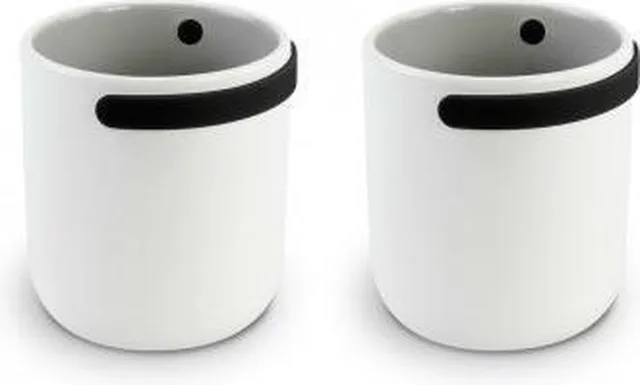 Keuken Promenade Mok Met Handgreep Set Van 2 Stuks Zwart