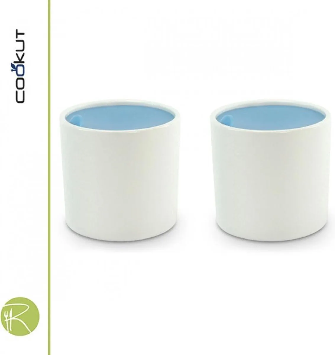 ramekin - Ovenschaal - 7 cm - set van 2 van Cookut in Wit – productfoto