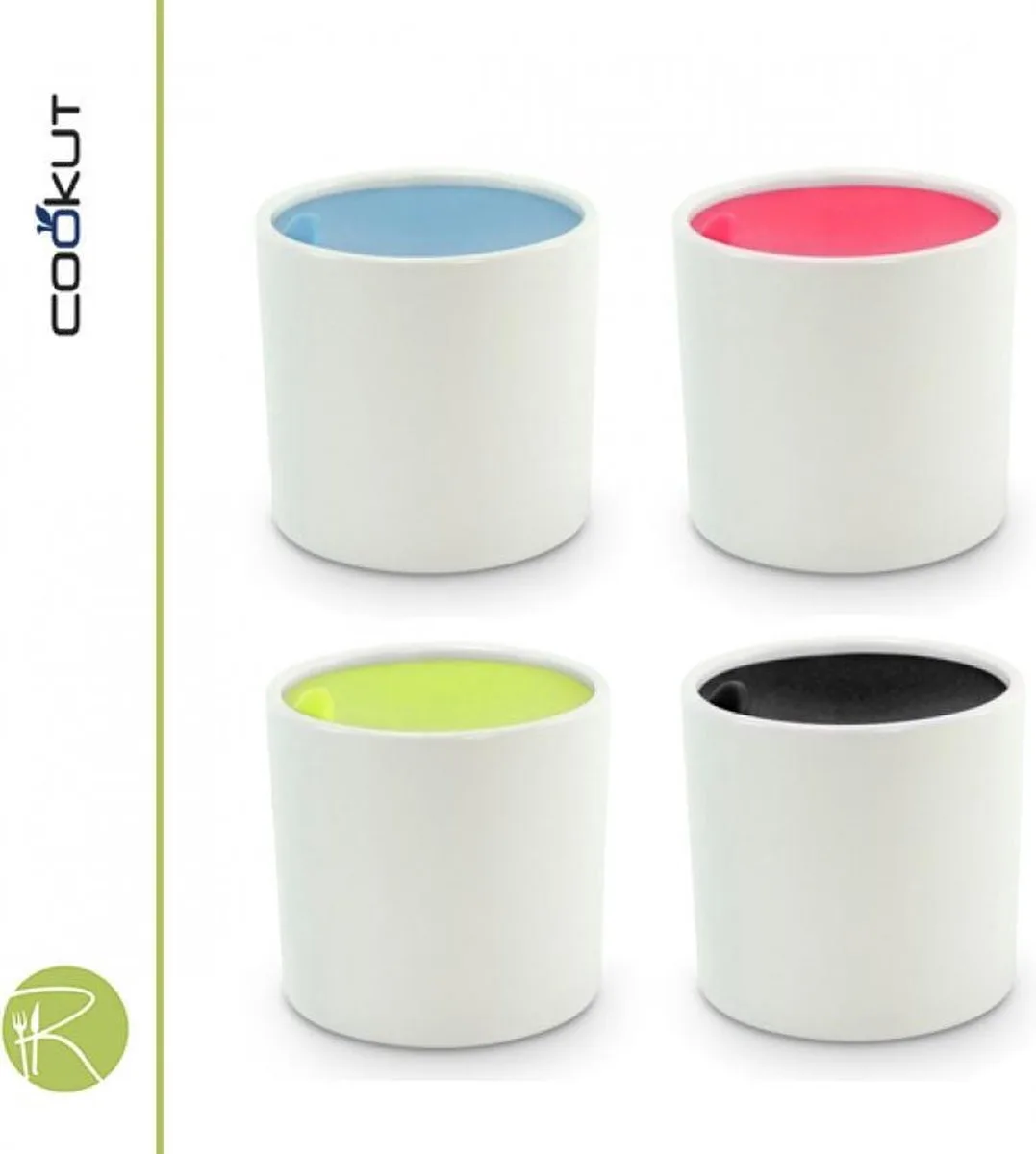 ramekin - ovenschaal - 7 cm - set van 4 von Cookut in Weiß – Produktfoto