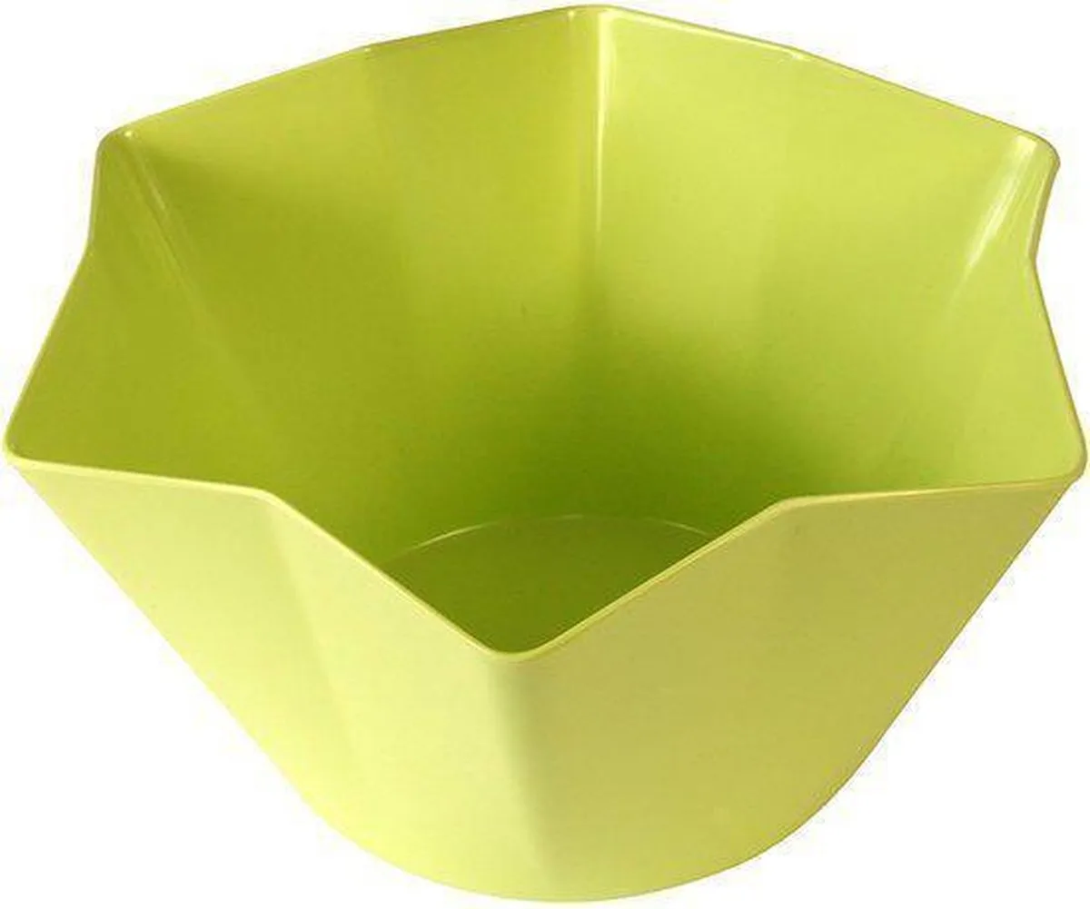 Strass Saladeschaal - Groot - Melamine - 28 cm van Cookut in Groen – productfoto