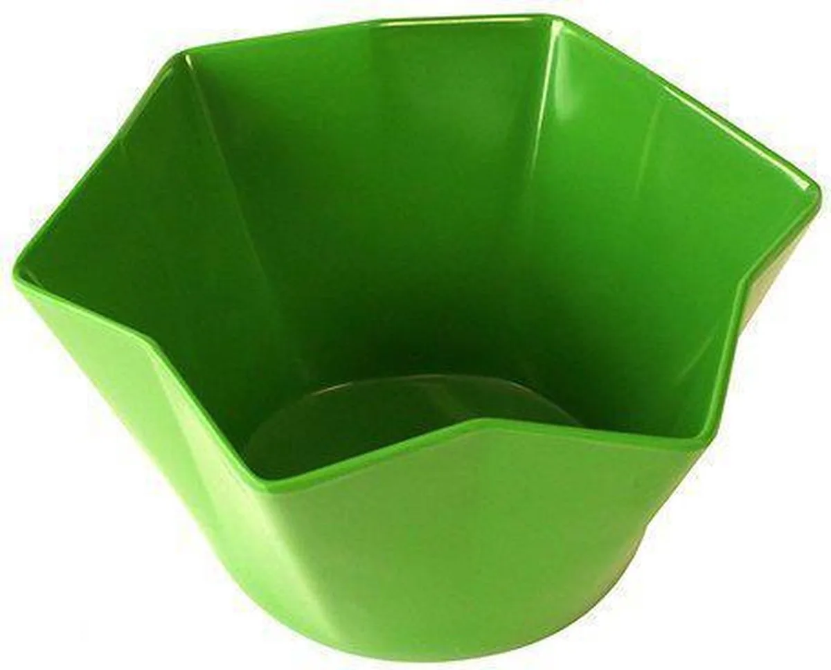 Strass Serveerschaal - Klein - Melamine - 14 cm de Cookut en Vert – photo produit
