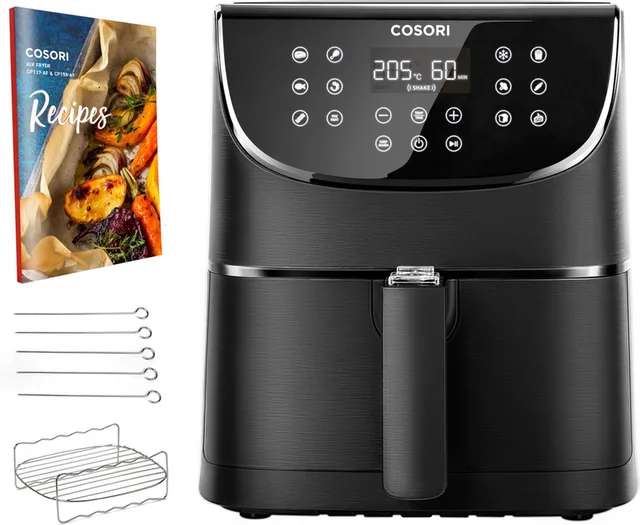 Airfryer XL – 5.5L – 11 Programma’s – Inclusief Spiezenrek