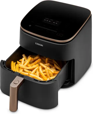 TurboBlaze – Airfryer XXL – 6L – 9 Programma’s – 30–230°C – Snelle DC Motor by Cosori in Black, Rosé Goud – product photo 1 of 2