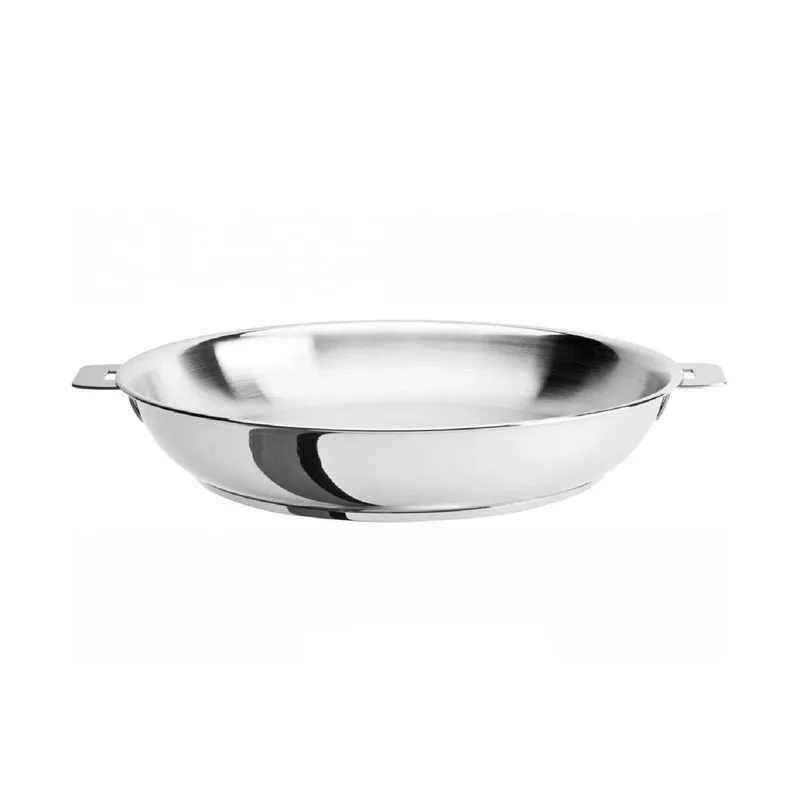 Casteline Amovible koekenpan 30cm P30QMP von Cristel in Roestvrijstaal – Produktfoto