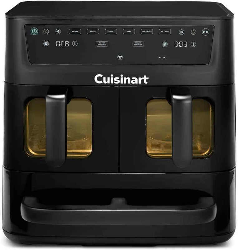 AFT13XBLE Tri-Zone airfryer 13,2 L, zwarte afwerking met zichtvenster de Cuisinart – photo produit