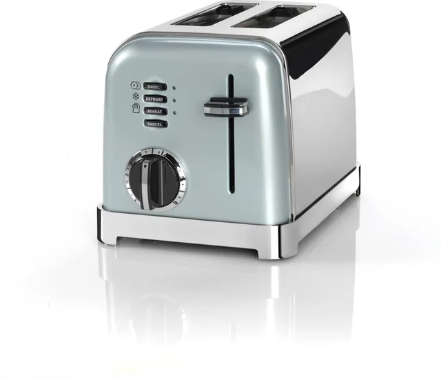 Cuisinart - 2 Slice Toaster Broodrooster - 2 sleuven - Ontdooifunctie - Bagelfunctie - 6 standen