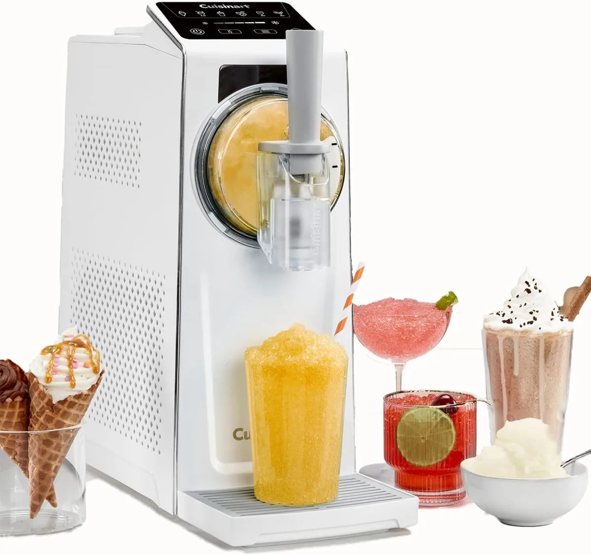 ICE201E Eismaschine 1.6 l von Cuisinart in Weiß – Produktfoto