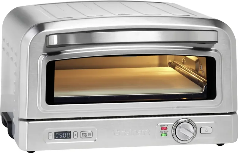 Pizzaoven Timerfunctie by Cuisinart in Silver – product photo