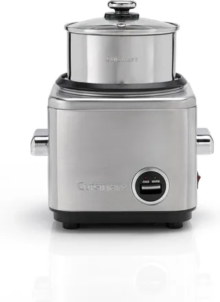Rijstkoker met stomer - Stoomkoker voor 6 personen - Multi Cooker BPA Vrij van Cuisinart in Zwart – productfoto 1 van 2