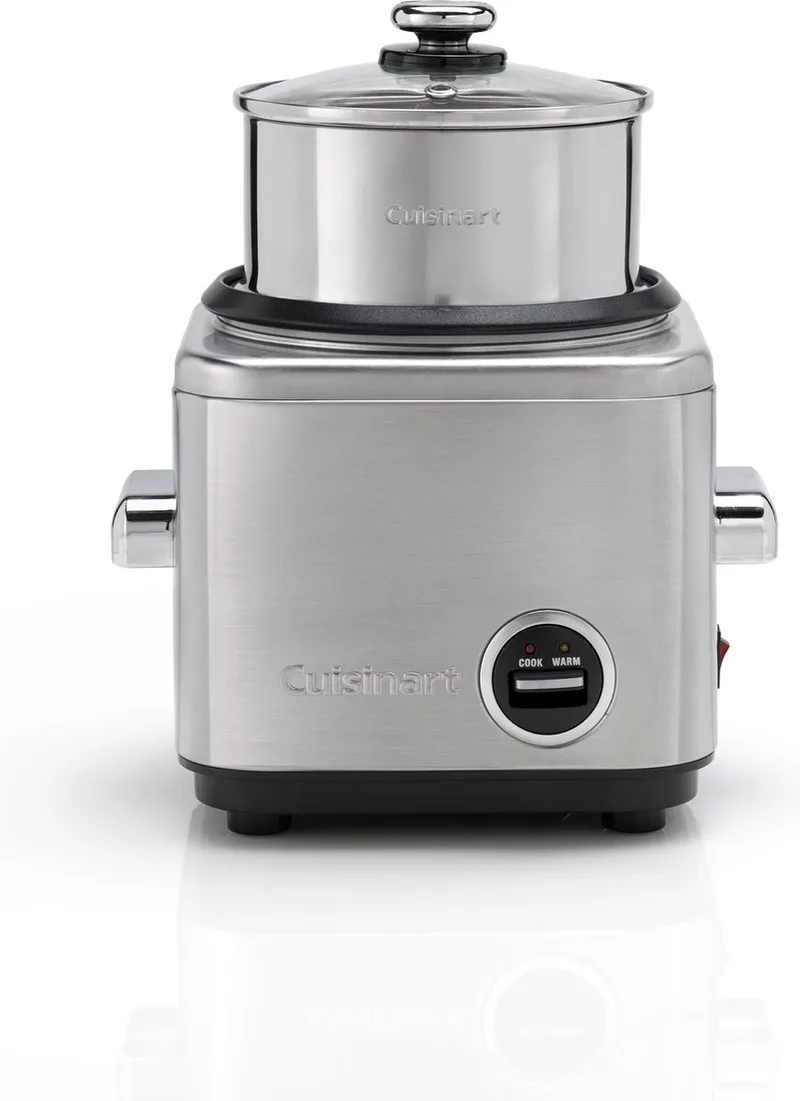 Rijstkoker met stomer - Stoomkoker voor 6 personen - Multi Cooker BPA Vrij van Cuisinart in Zwart – productfoto 1 van 2