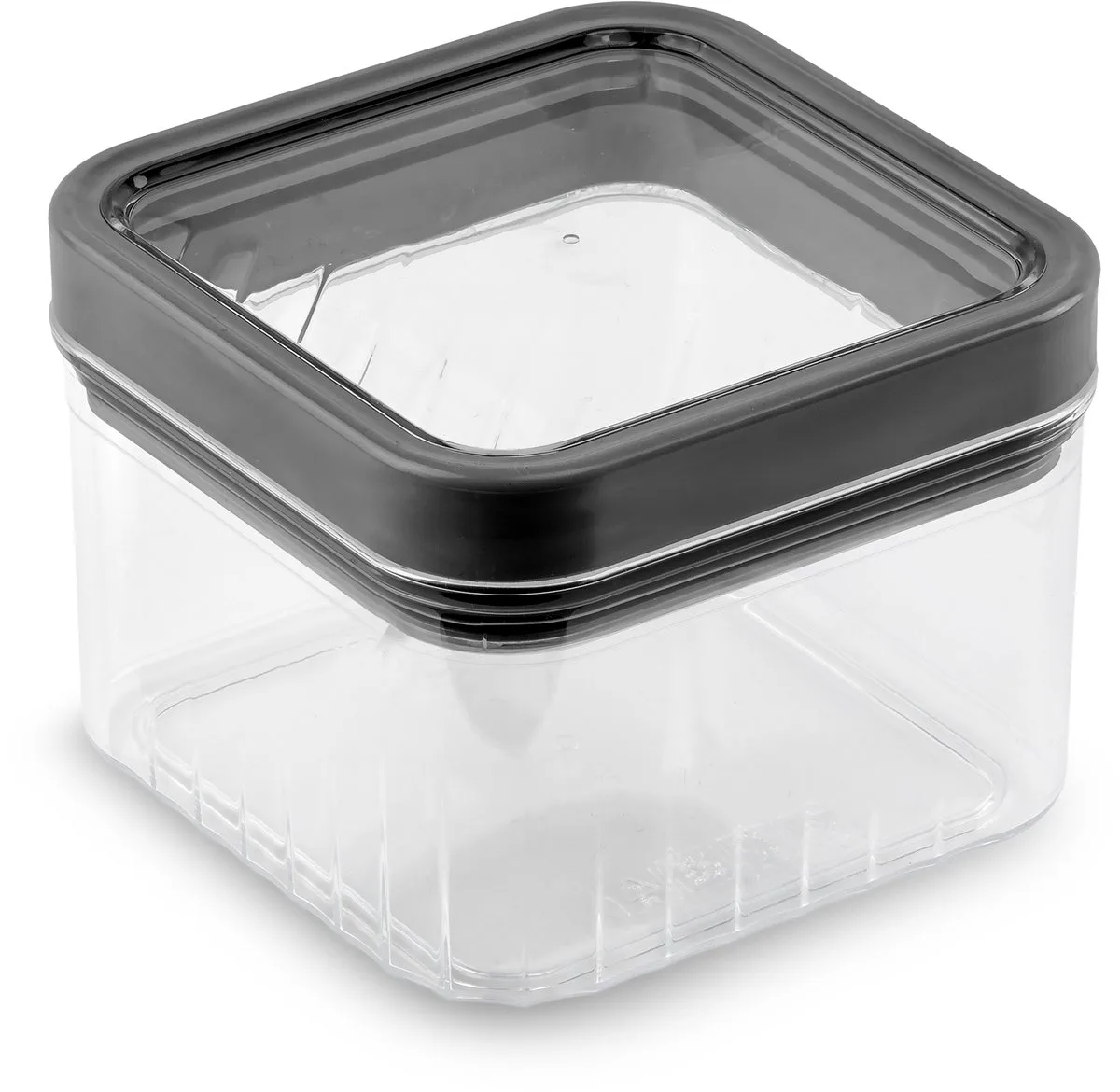 Kara Voorraadbus - 0,5L - 10,7x10,7x7,9cm van Curver in Antraciet – productfoto
