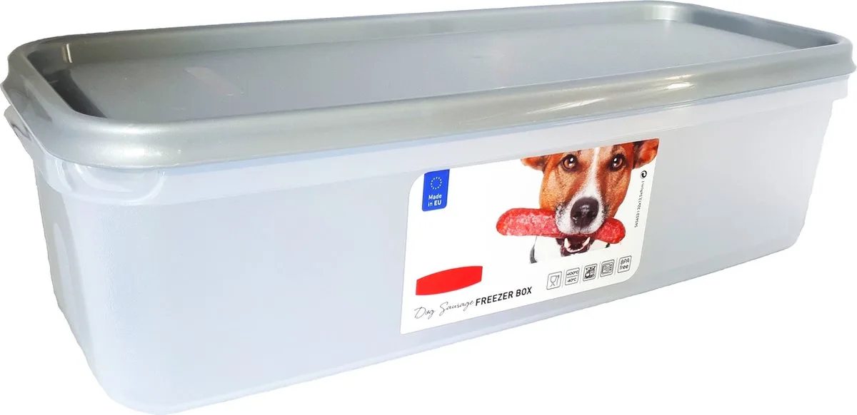 Vers Vlees Bewaardoos Stevige Ontdooidoos Worst Hond Diepvries Vershoud Doos Hondenworst Box fra Curver i Hvid – produktbillede