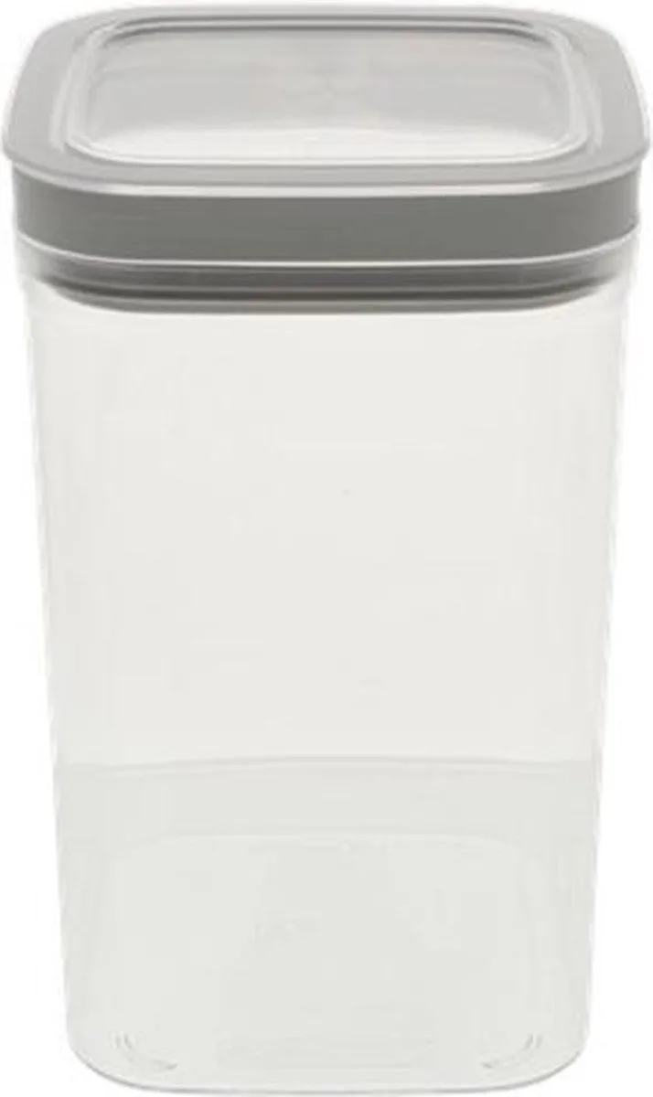 vershouddoos 2.3L - Grijs - Kunststof - 10 x 10 x 24 cm - Maat L - BPA Free von Curver in Transparent – Produktfoto