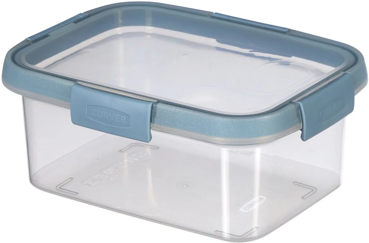 Vershouddoos - 20,3x15,4x8,8cm - Smart-fresh van Curver in Blauw, Grijs – productfoto